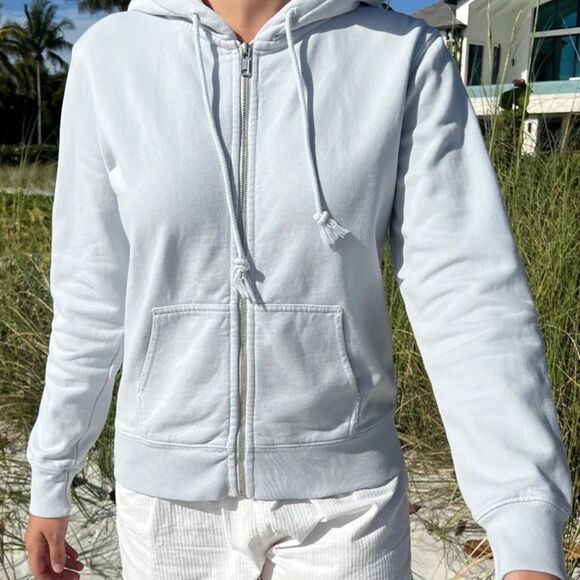 Brandy Melville Christy Hoodie in Heather Gray. Regular Fit. - Picture 1 of 8